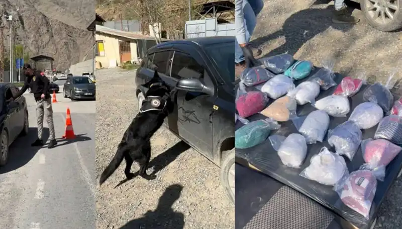 Şüpheli Araçta Yapılan Aramada Uyuşturucu Madde Ele Geçirildi