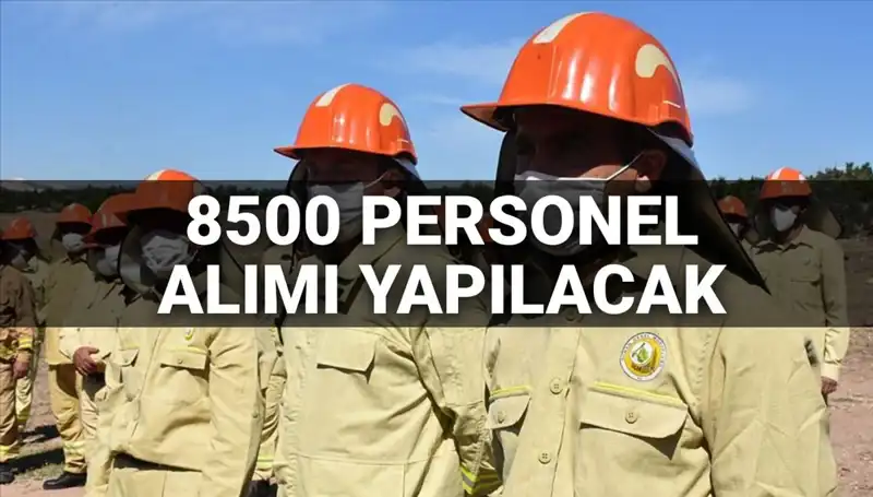 2025 Tarım ve Orman Bakanlığı 8500 Personel Alımı Duyurusu