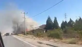 Bursa'daki Fabrika Yangını: Panik Ve Kaos Anları Yaşandı