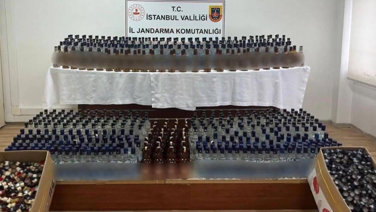 Sahte alkole operasyon: 37 şüpheli gözaltına alındı