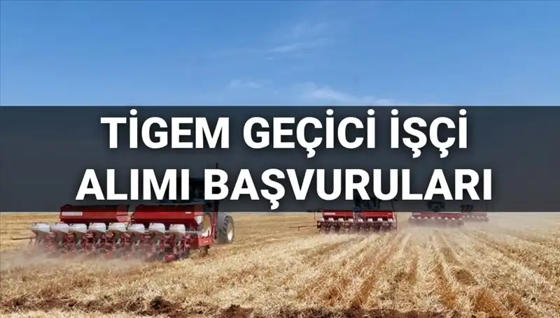 TİGEM 306 Geçici İşçi Alımı Başvuruları için Gereken Her Şey