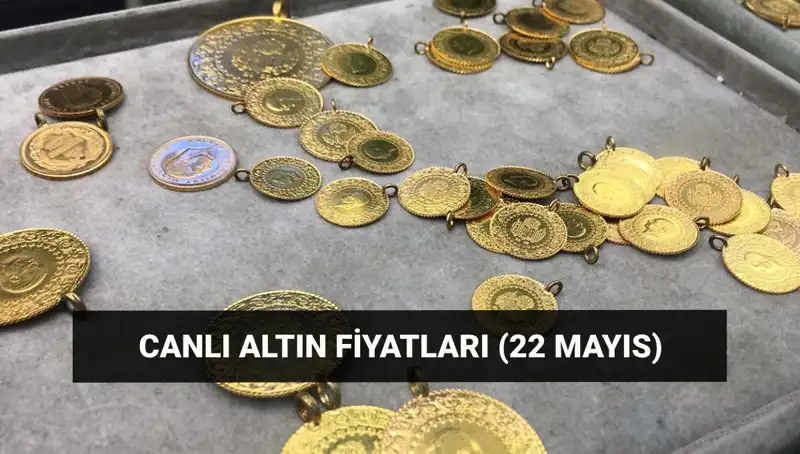 22 Mayıs 2023'te Altın Fiyatlarındaki Son Gelişmeler ve Yüzde Değişimleri