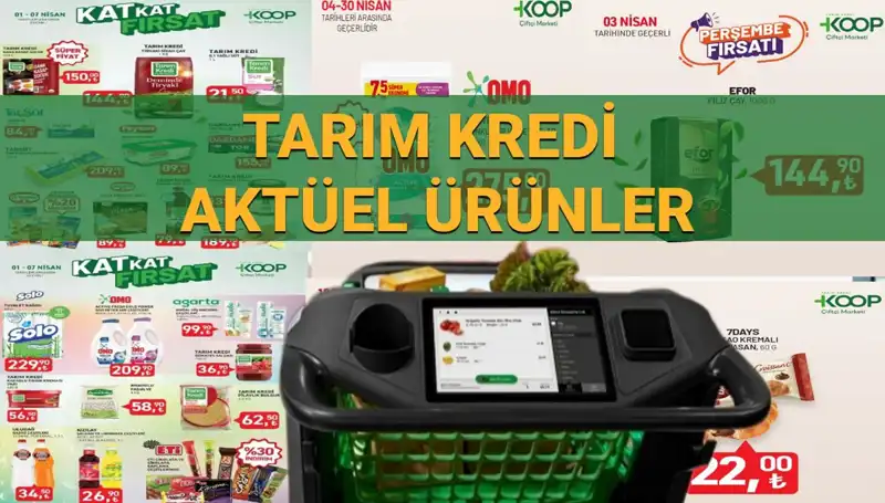 Tarım Kredi Marketleri'nde 4-7 Nisan İndirim Rüzgarı: Temizlik Ürünleri ve Kahvaltılıklar