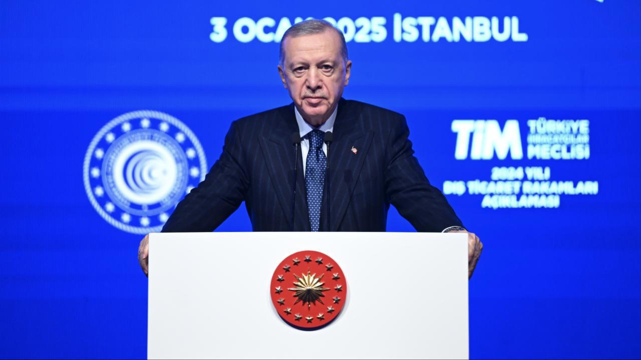 Cumhurbaşkanı Erdoğan: 2024 Yılında İhracat Rakamı Rekor Seviyeye Ulaştı